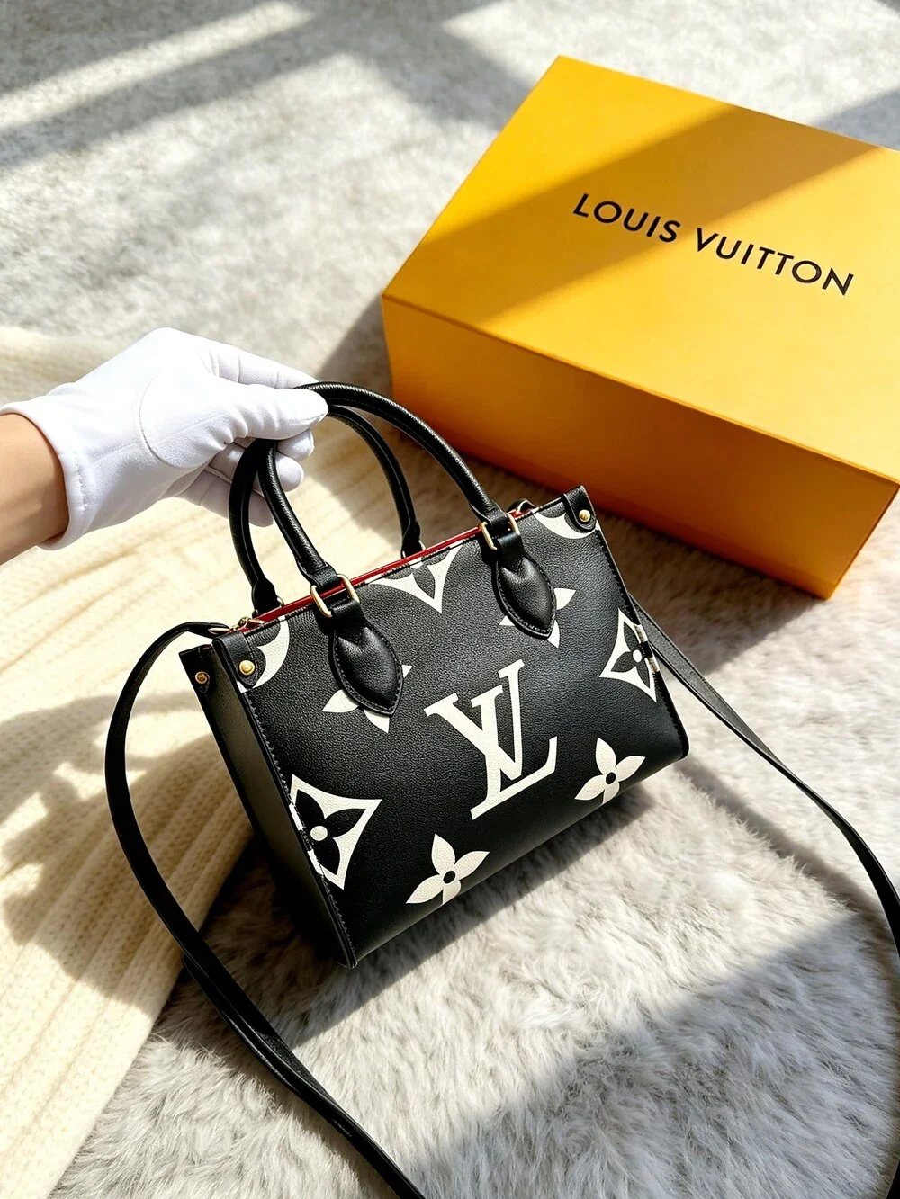 Louis Vuitton Monogram Empreinte Bicolor Black